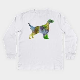 English Setter Kids Long Sleeve T-Shirt